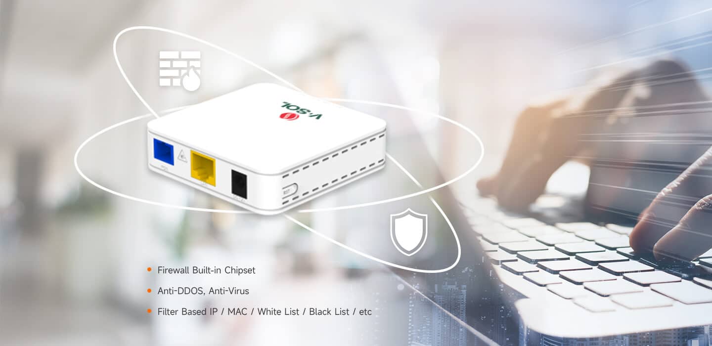 V2801SE Can Make Your Network More Secure