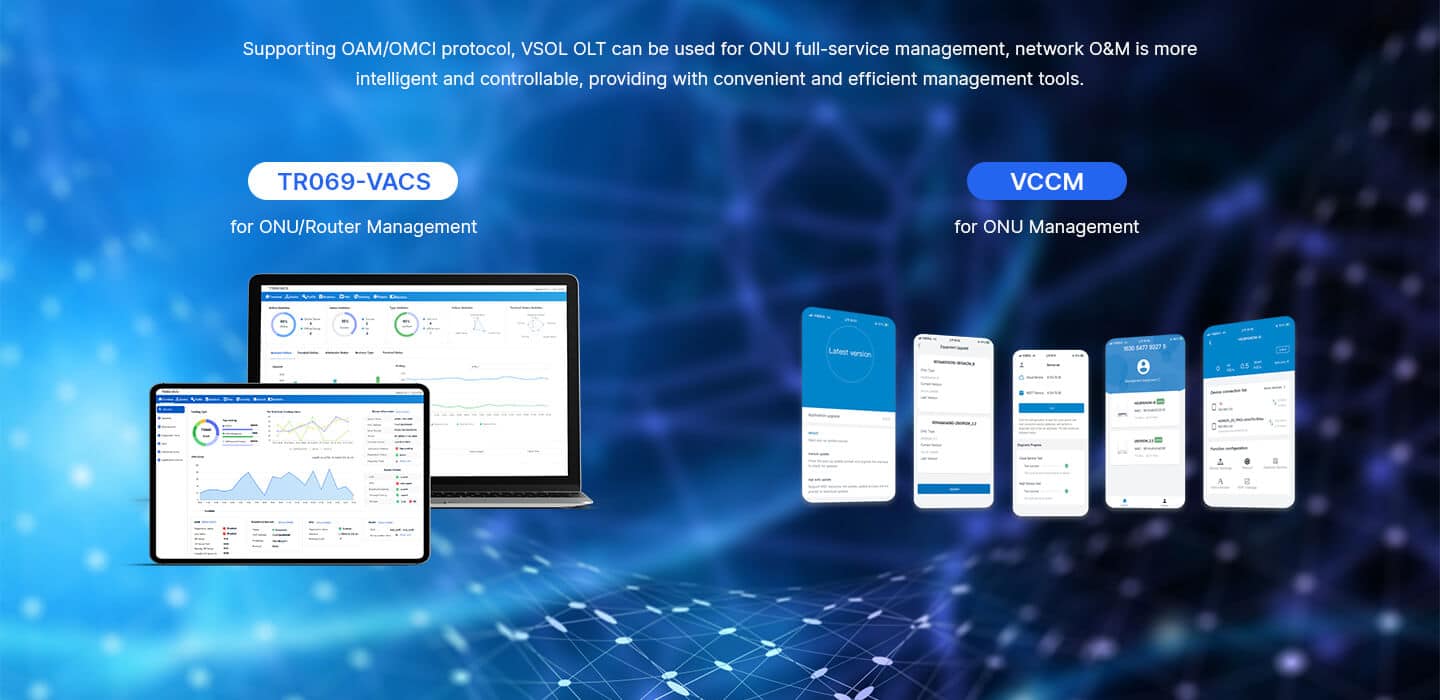 VSOL ONU with Full-service Management